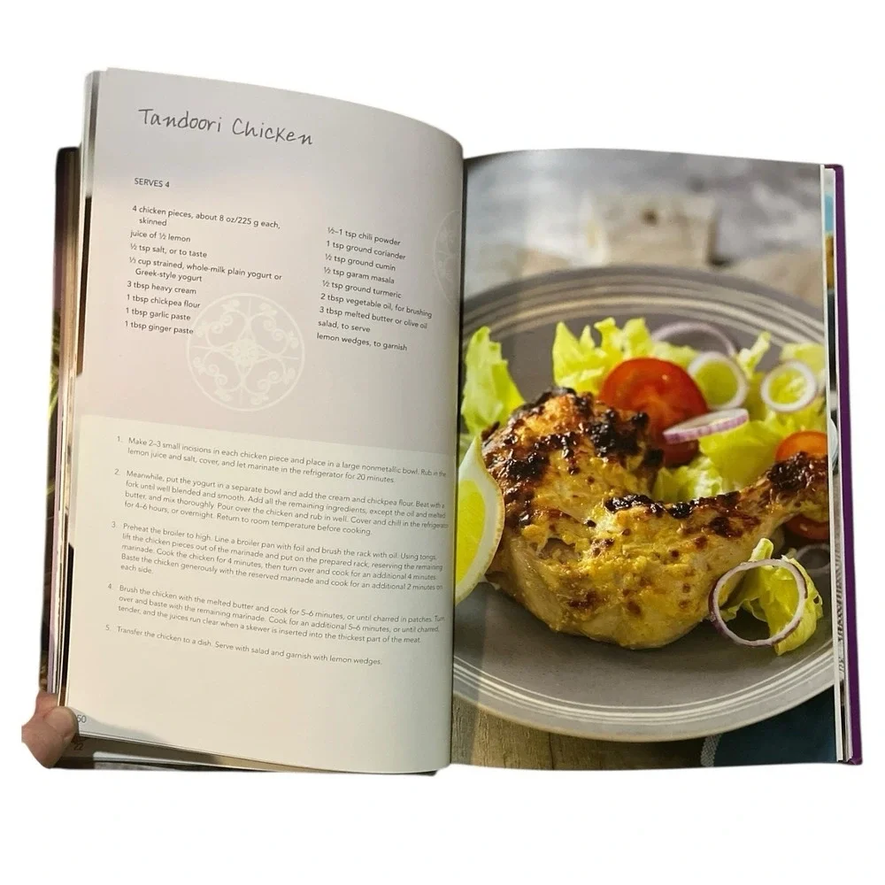 Cooking School Indian Flavors‎ Hardback Recipe Book Love Food